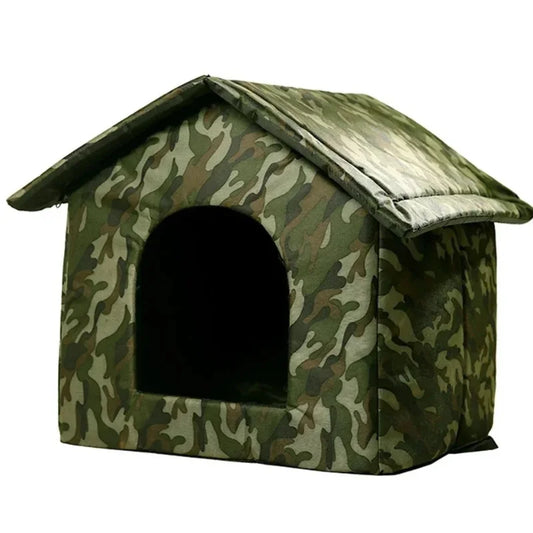 Camo Purr Hut